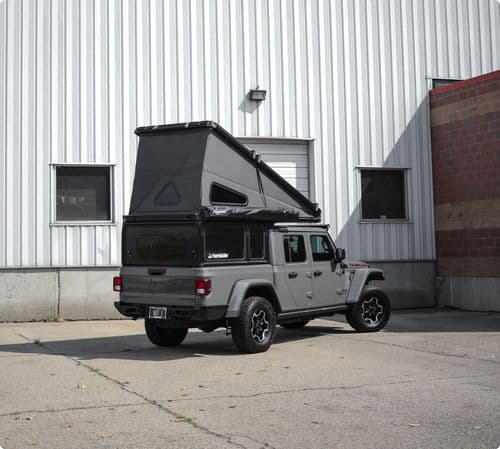 Hardsider truck camper