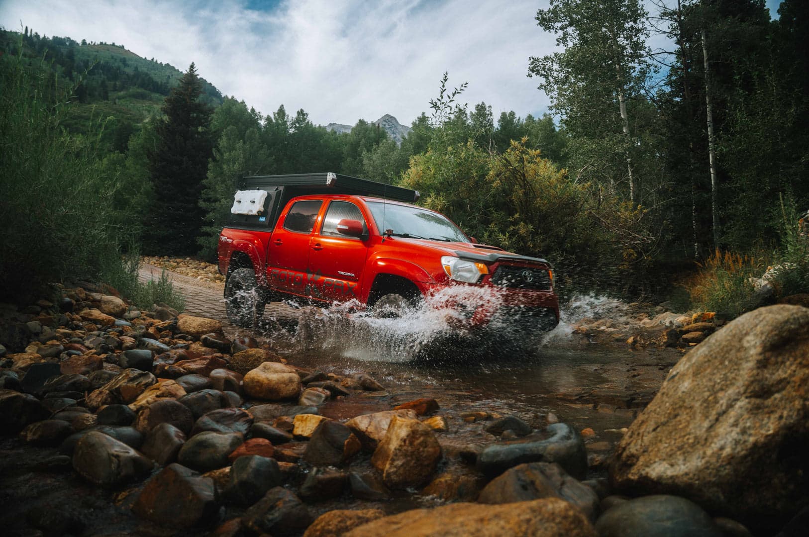 Explore Elevated truck camper