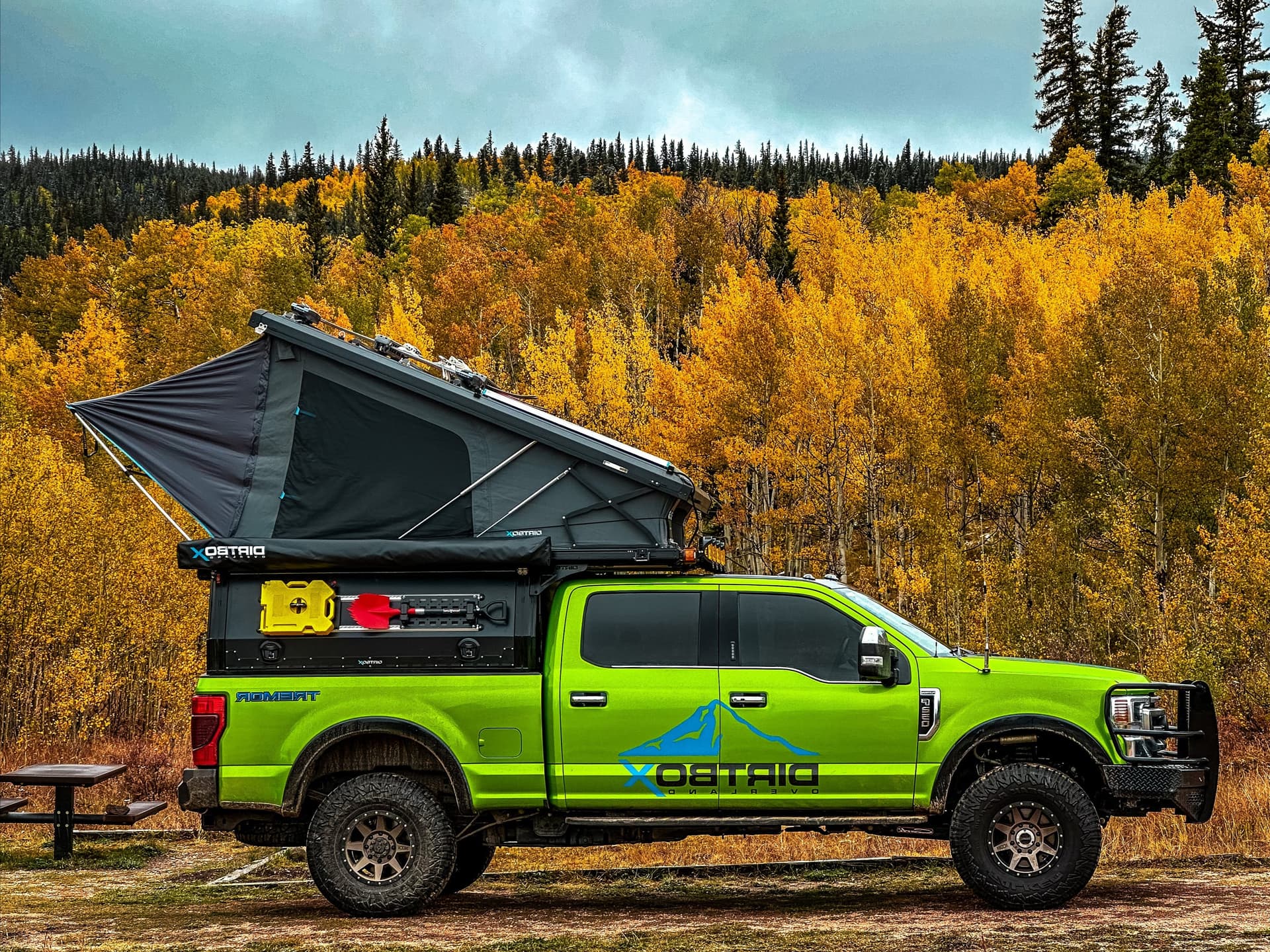 Dirtbox Overland truck camper